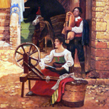 A Roman Courtyard in summer - Vicente March - part 8